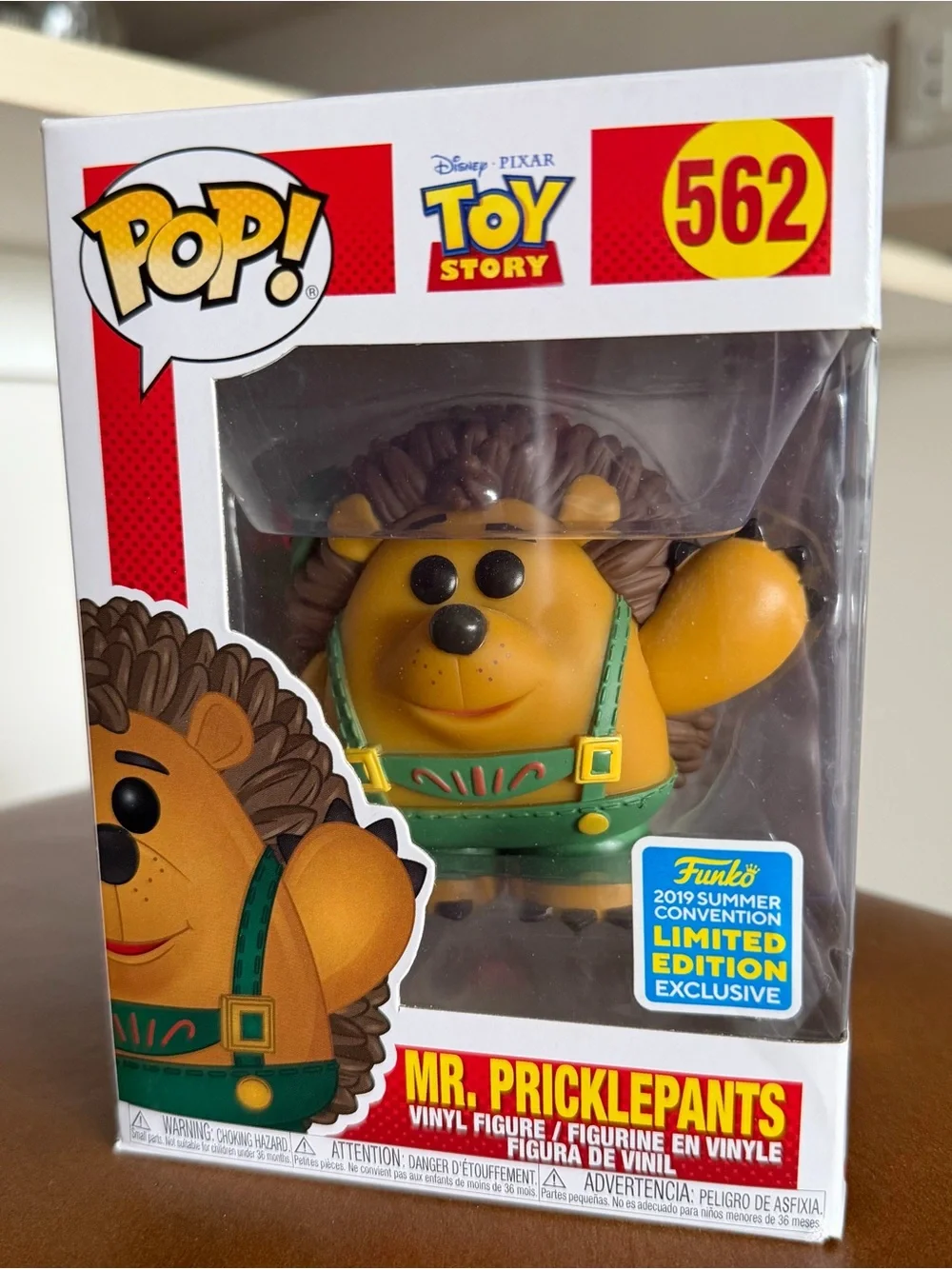Funko POP! Disney Pixar Toy Story Mr. Pricklepants #562 - Convention Exclusive